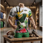 SpringBok Fan Cool Supporter t-shirt ONE OF A KIND